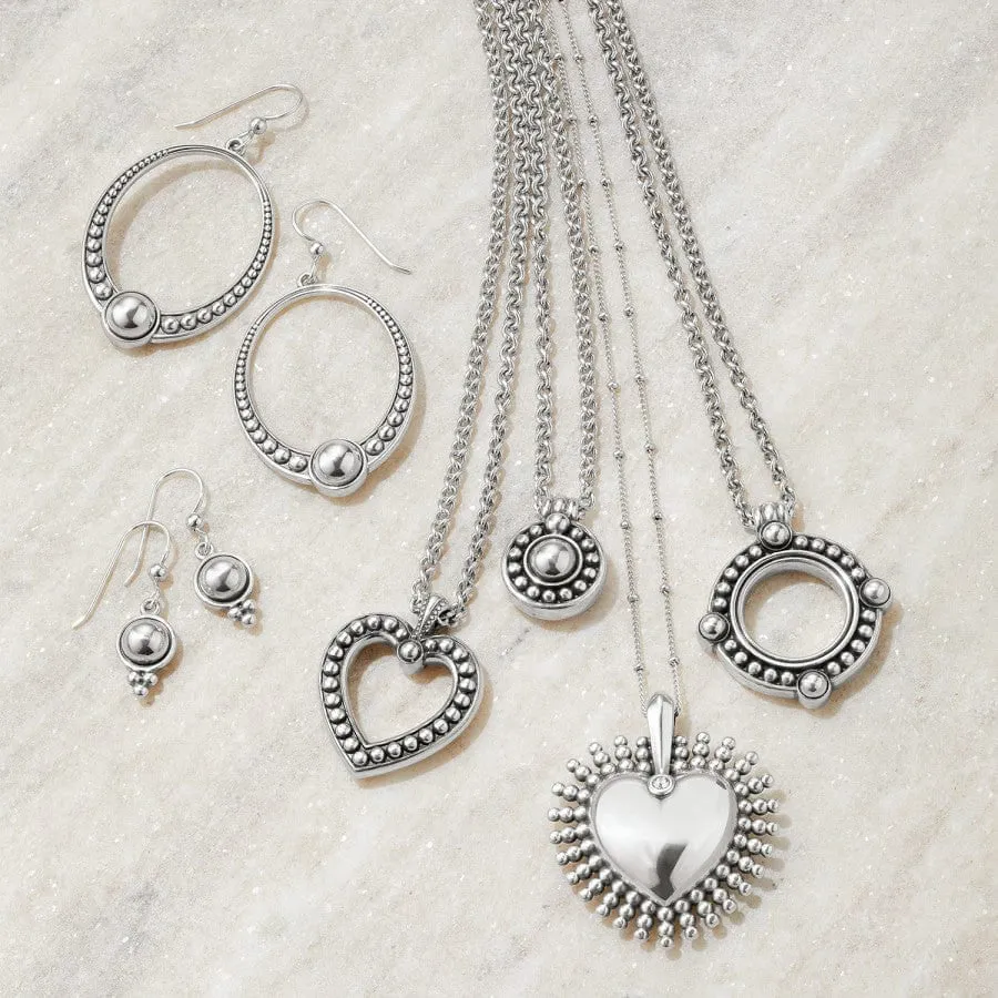 PRETTY TOUGH OPEN RING NECKLACE