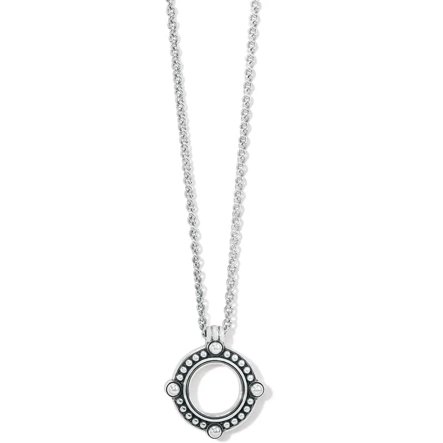 PRETTY TOUGH OPEN RING NECKLACE