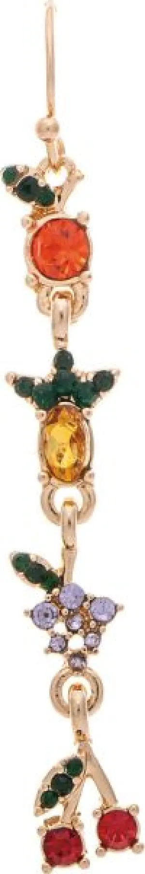 Rain Jewelry Gold Multicolor Fruity Drop Earrings