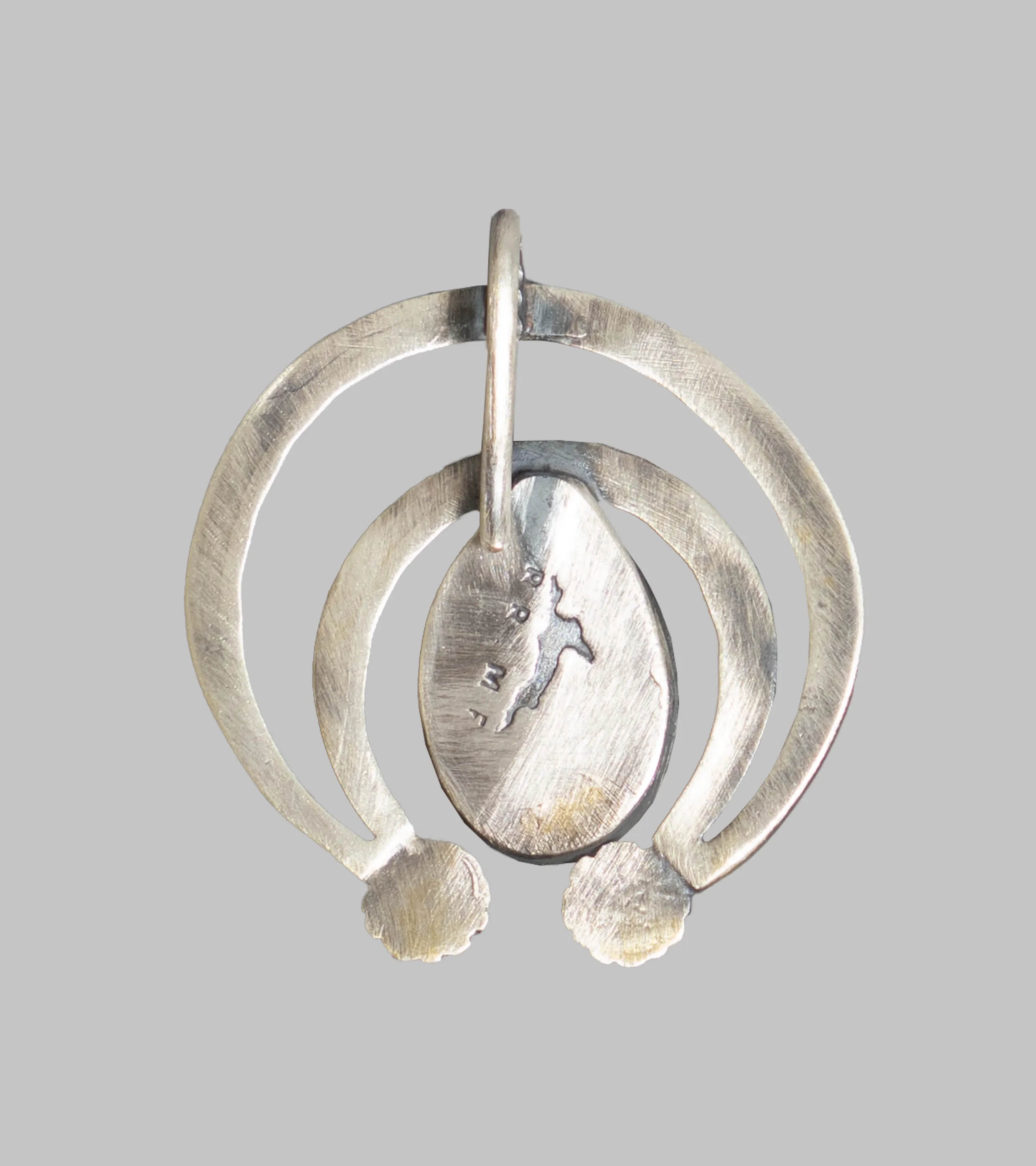 Red Rabbit Sterling Silver Naja Pendant #1